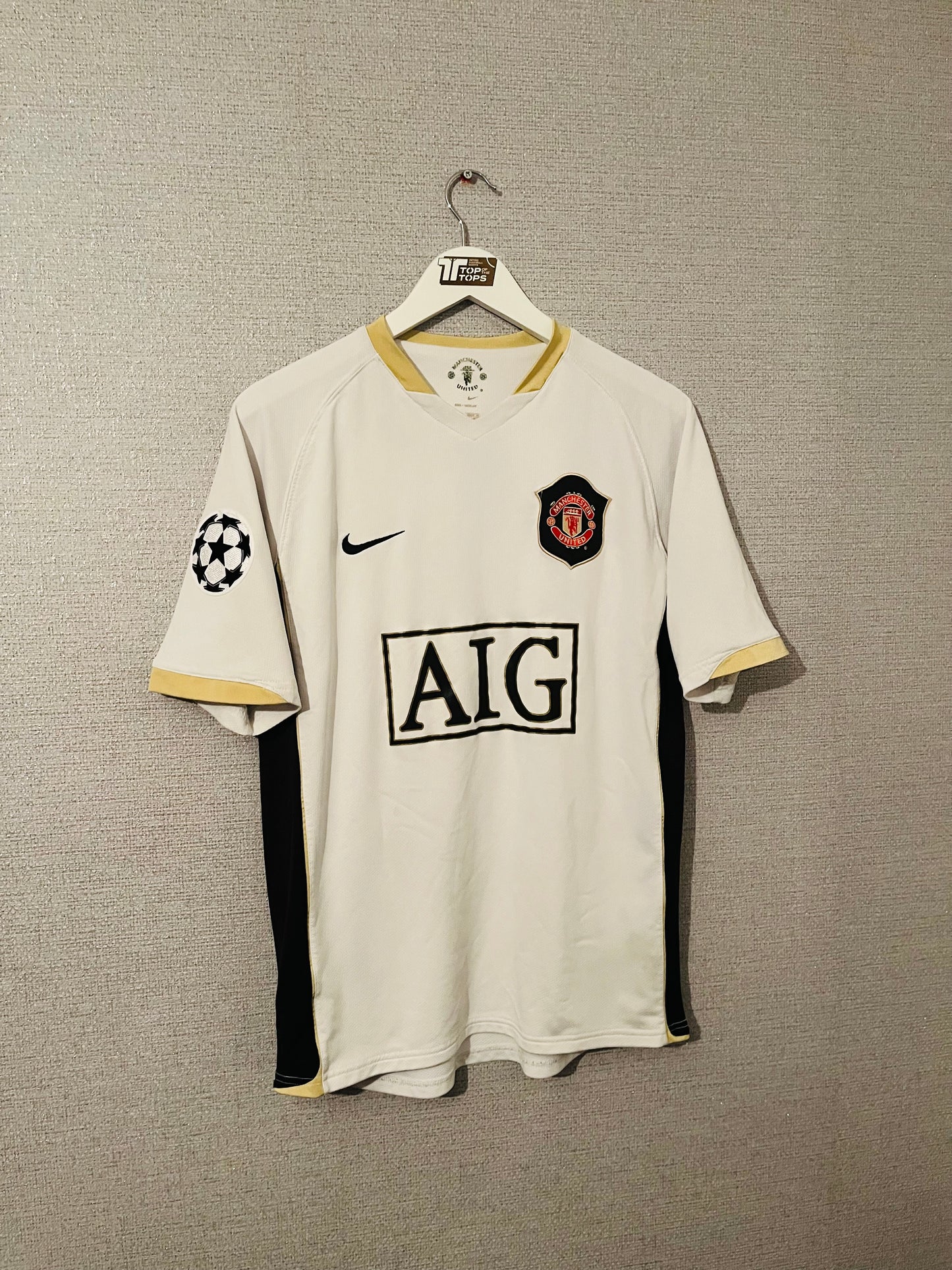 Manchester United away football shirt 2006/07 CR7 Medium