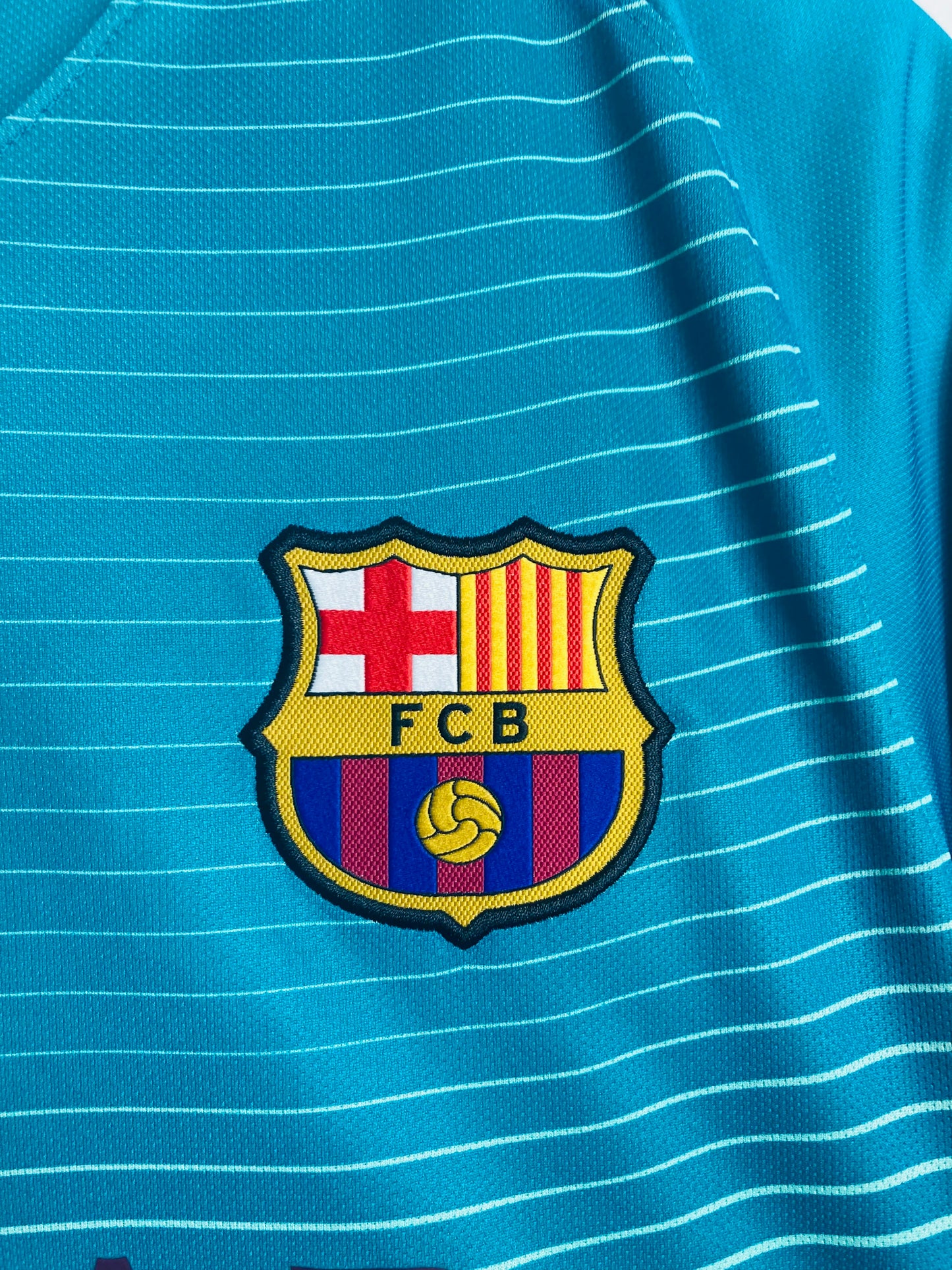 Barcelona third football shirt 2016/17 Neymar Jr Medium