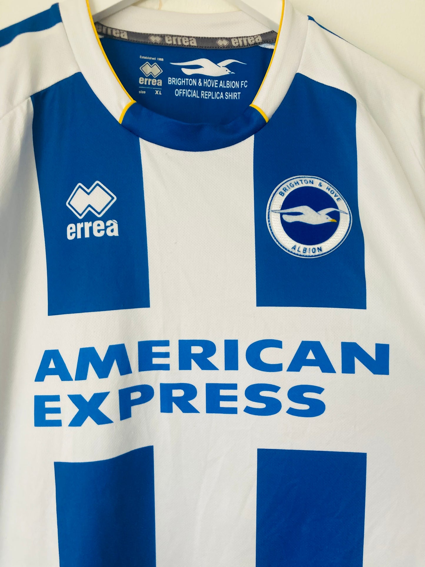 Brighton and Hove Albion home football shirt 2013/14 XL
