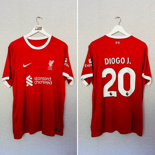 Liverpool home football shirt
2023/24 Jota XL