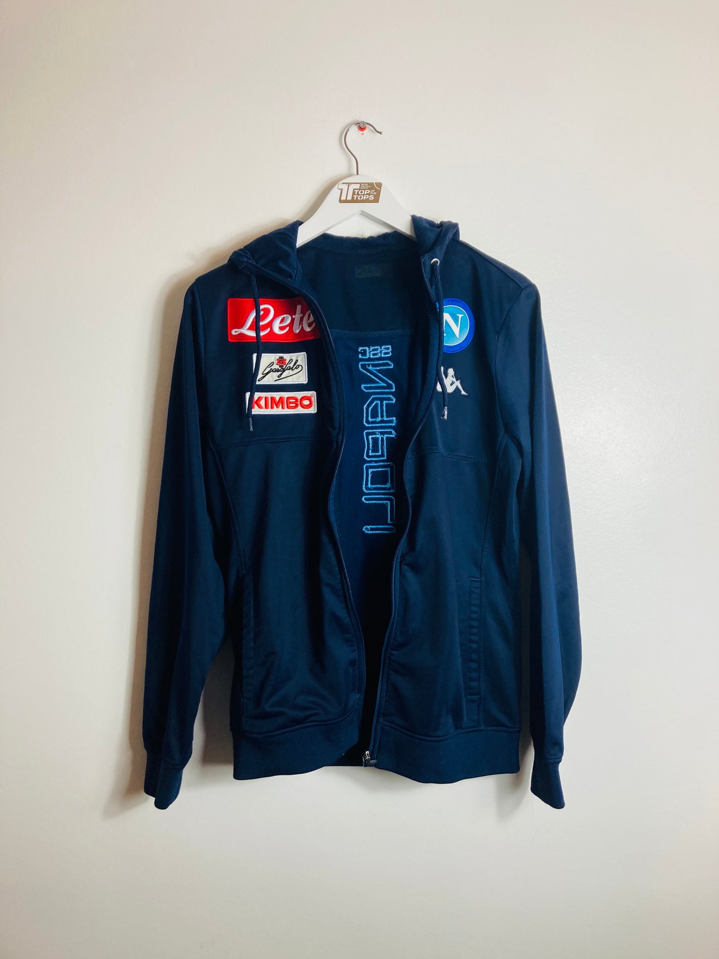 Napoli training football hoodie 2017/18 medium
