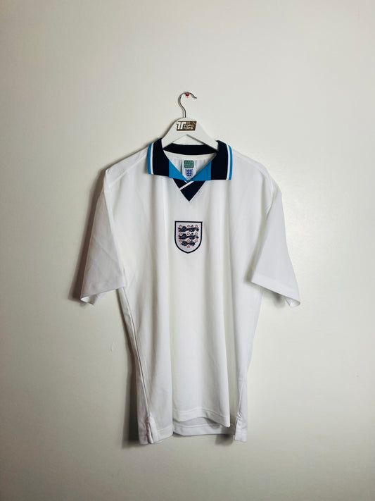 England scoredraw home football shirt Euro 96