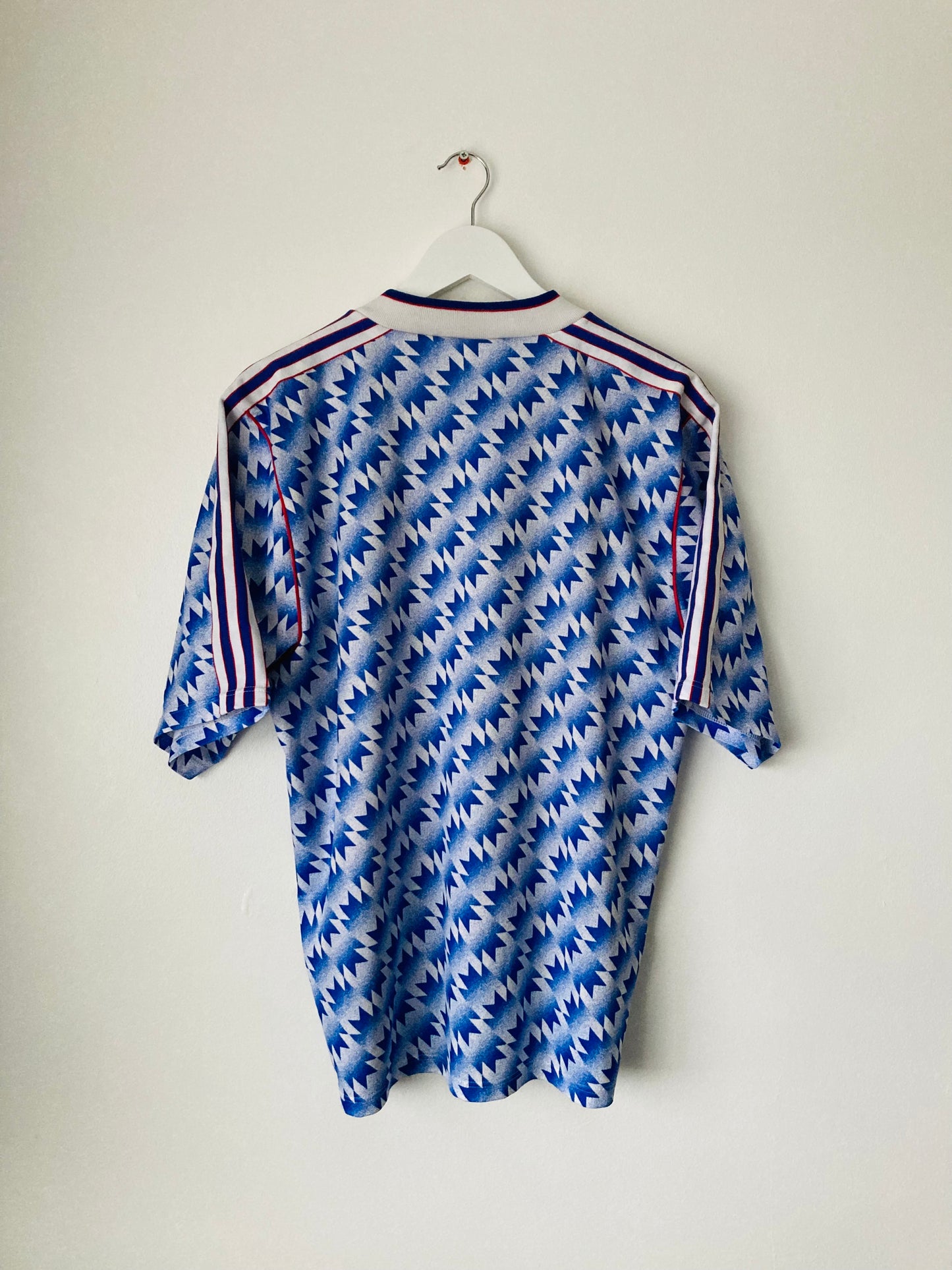 Manchester United away football shirt 1990/92 Large