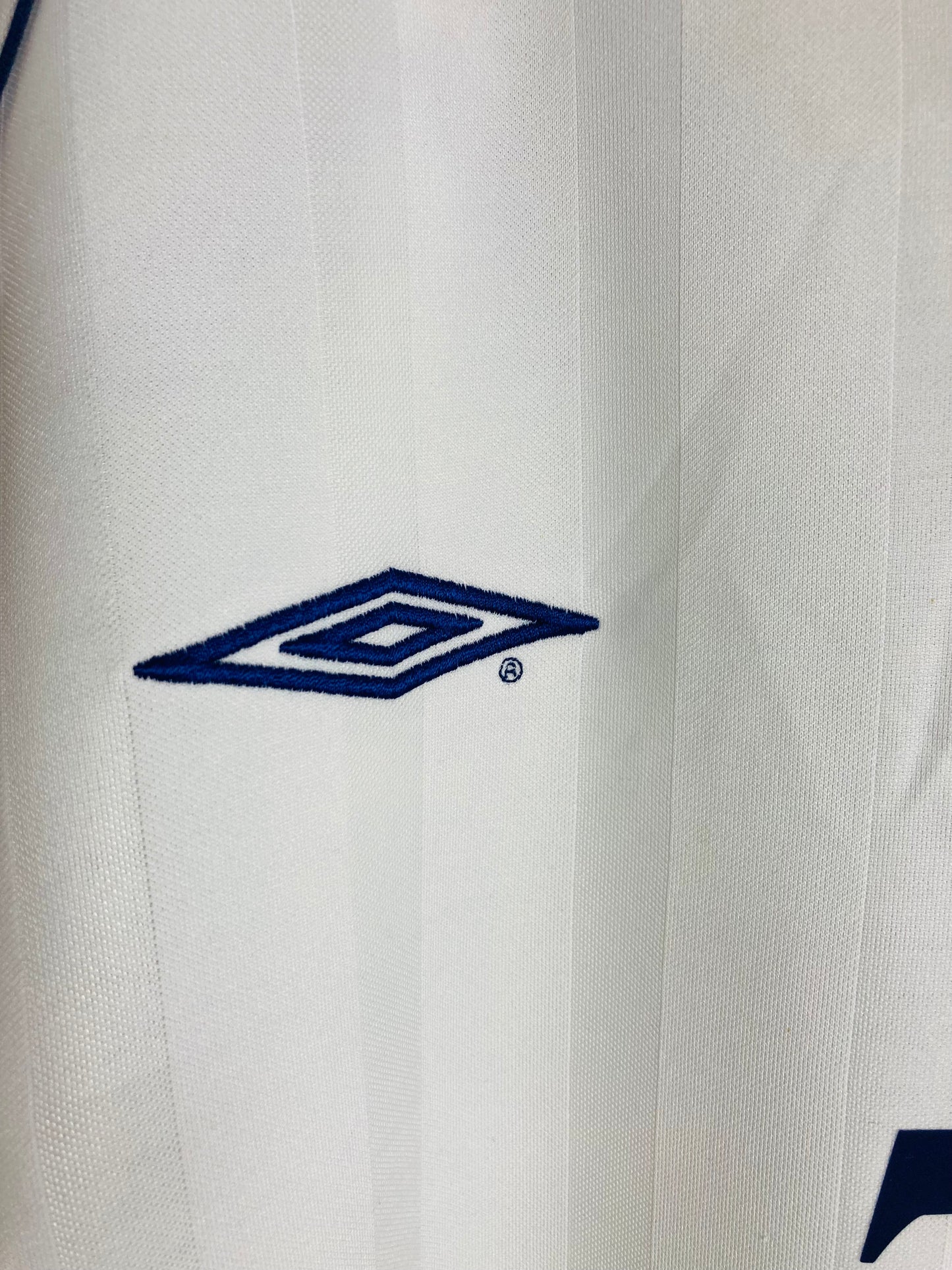 England home football shirt Beckham 2001/02 XL