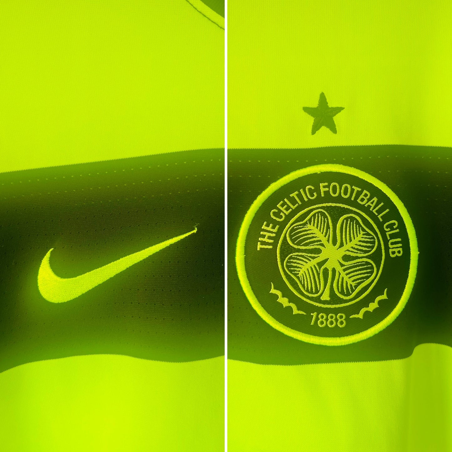 Celtic away football shirt 2009/10 Keane XXL
