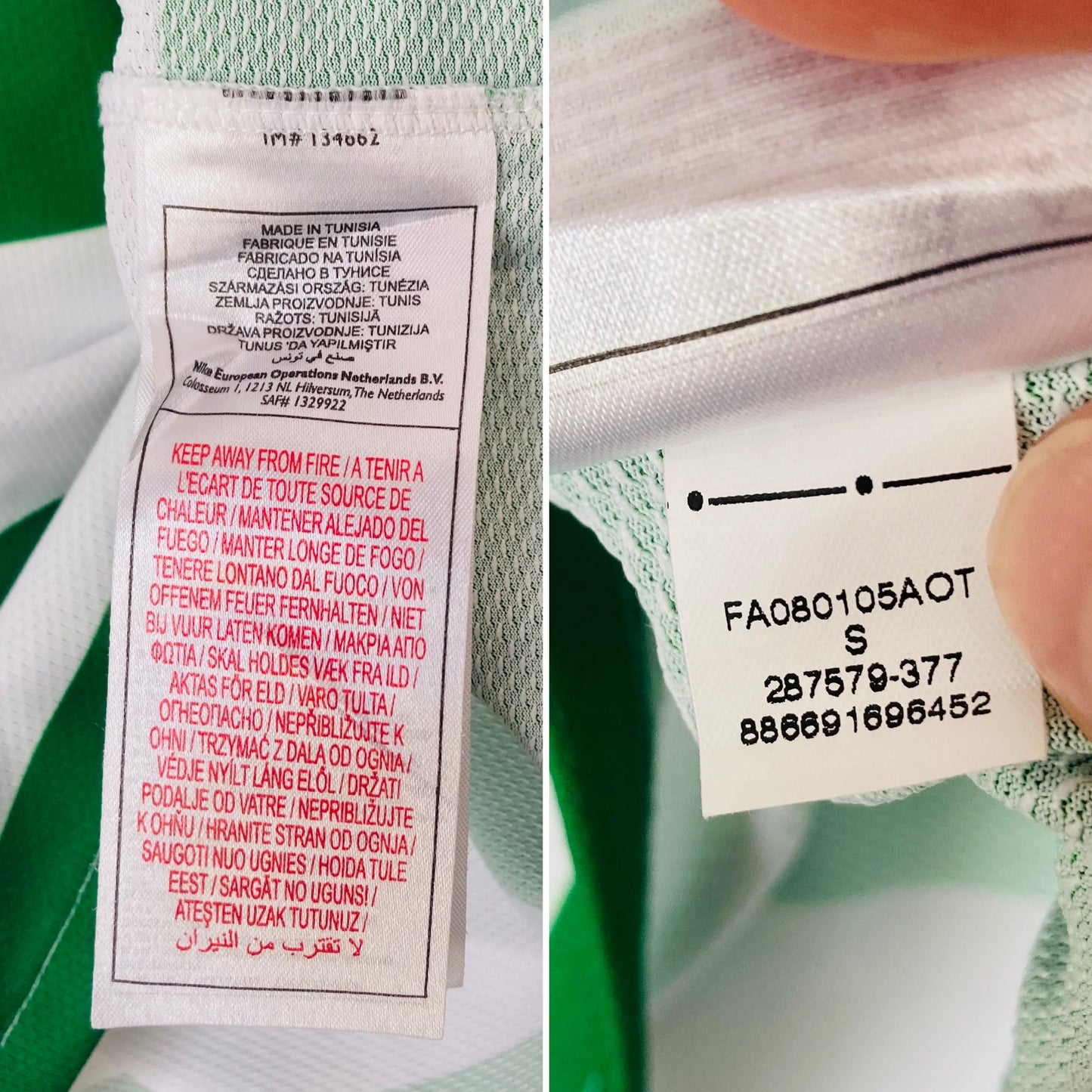 Celtic home football shirt
2008/09 Nakamura Small