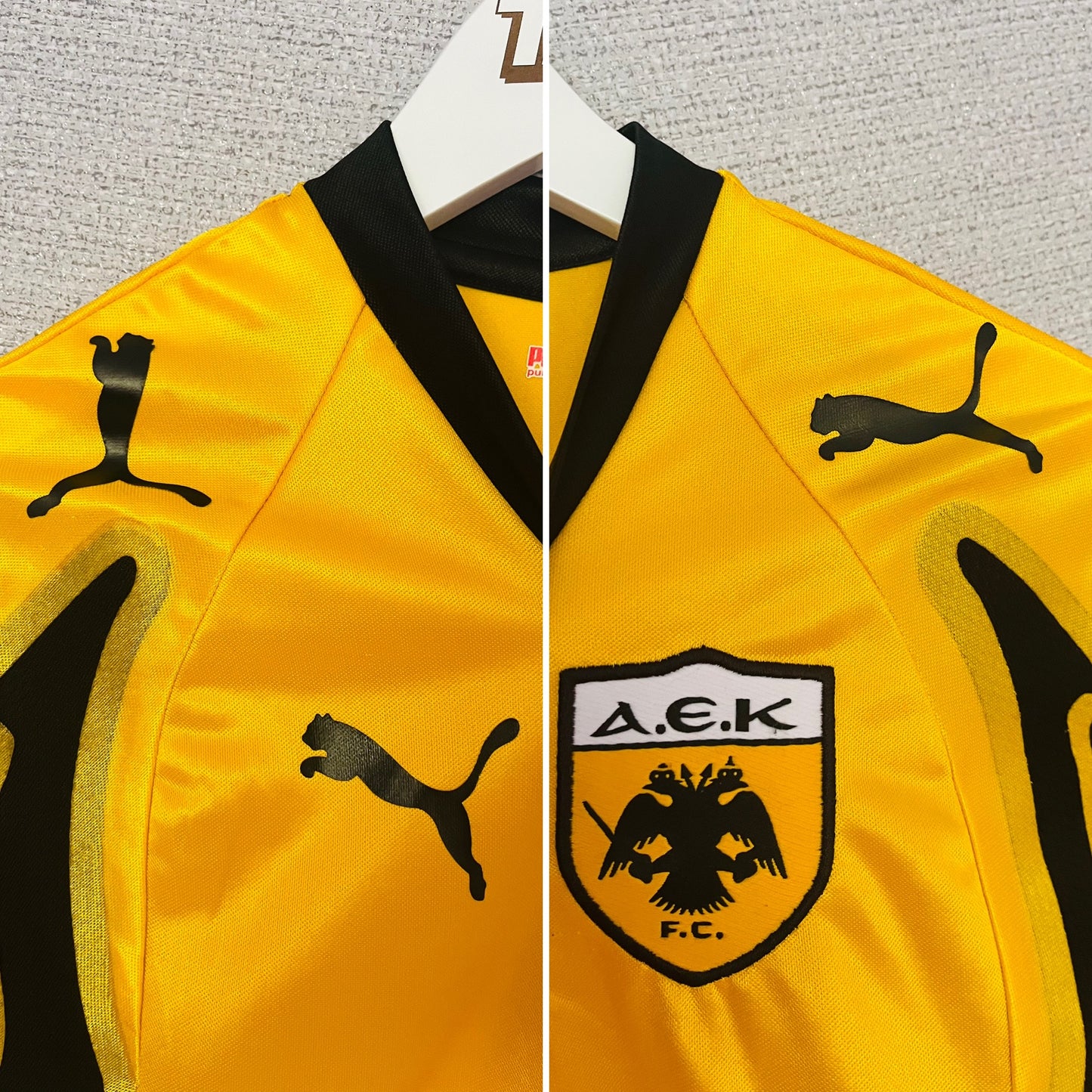 AEK Athens home football shirt
2007/08 Rivaldo Medium