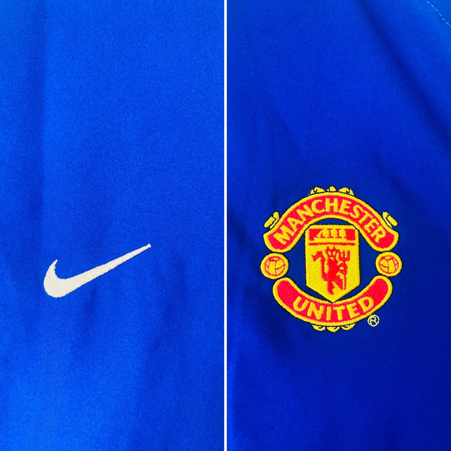 Manchester United third football shirt 2002/03 Beckham XXL