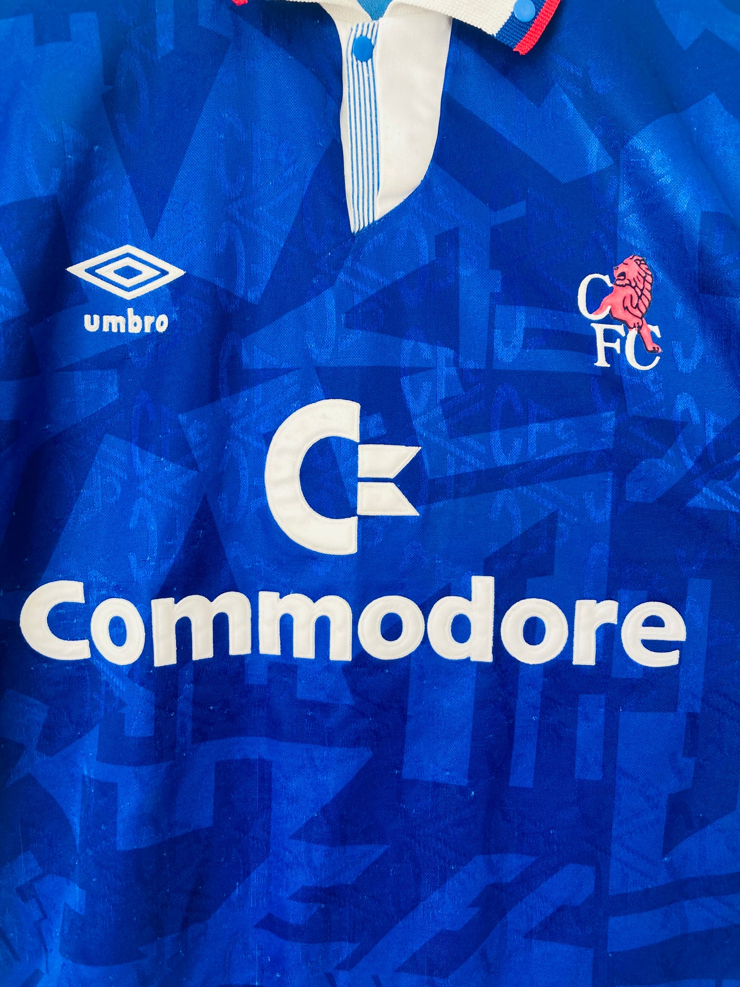 Chelsea home football shirt 1991/93 Medium