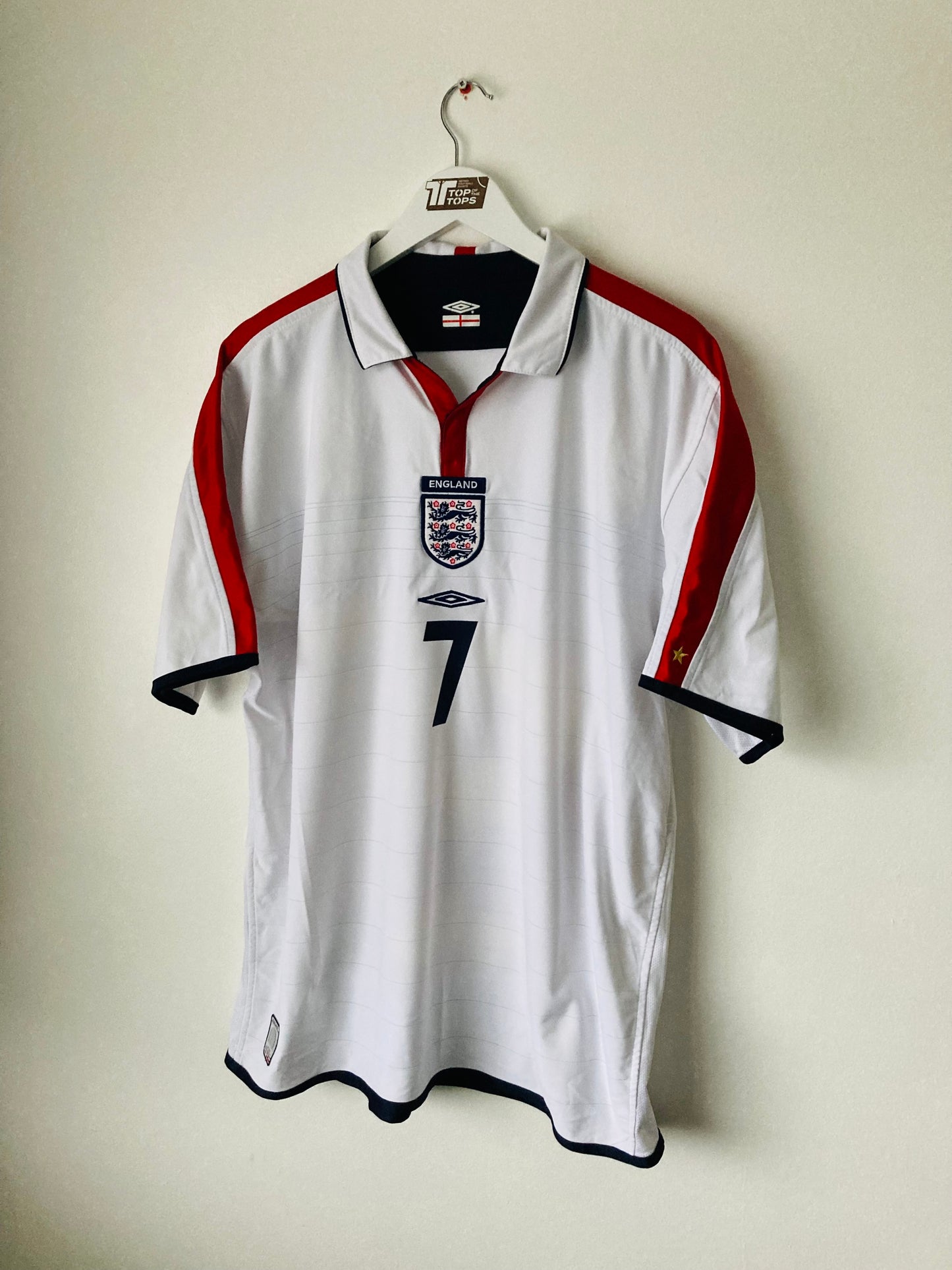 England home football shirt (reversible)
2003/05 Beckham XL