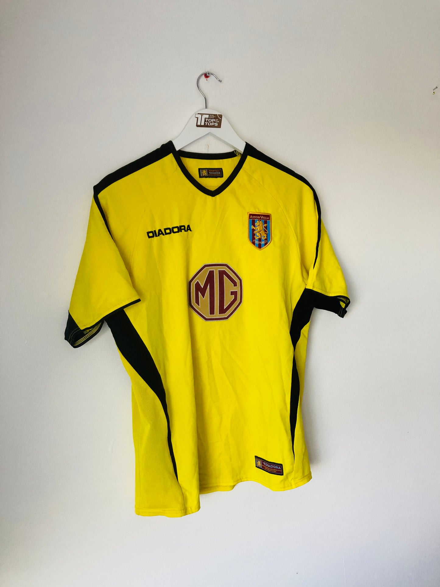 Aston Villa away football shirt
2003/04 Angel Small