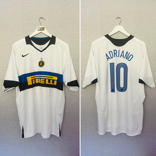 Inter Milan away football shirt 2005/06 Adriano XL