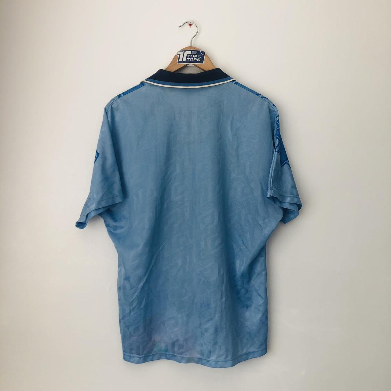 England 1992 Blue Football Shirt (L)