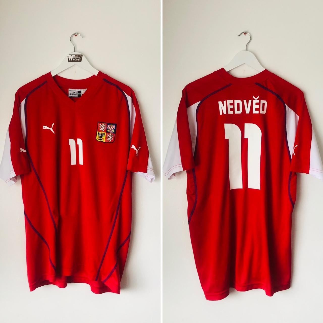 Czech Republic 2003/2004 Red Home Football Shirt (XXL)