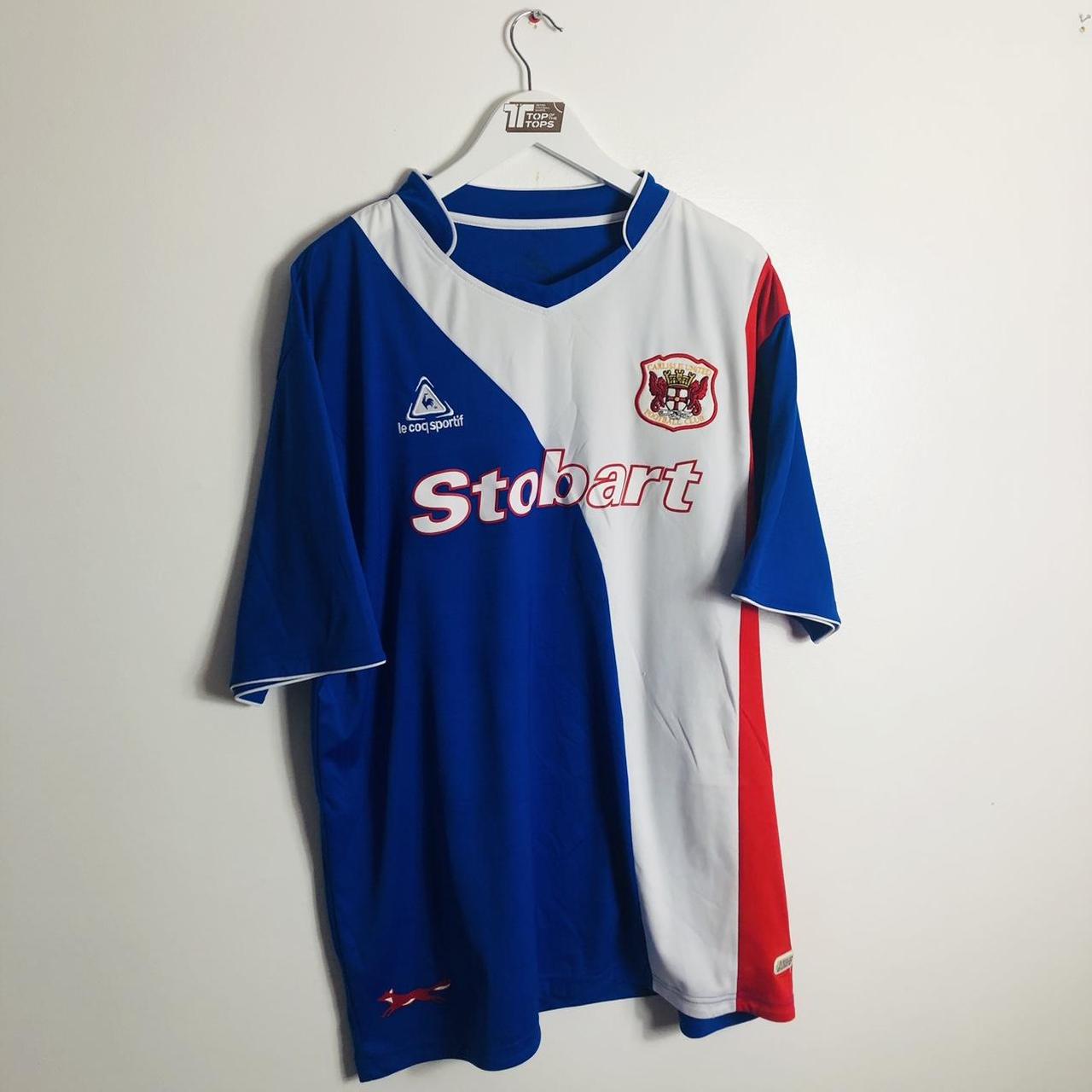Carlisle United 2007 Blue & White Home Football Shirt (XL)