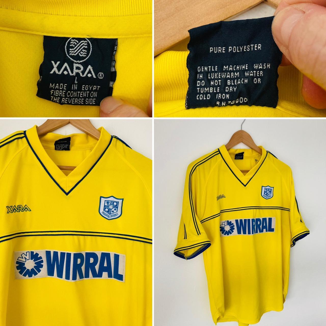 Tranmere 2001/2003 Yellow Away Football Shirt (L)