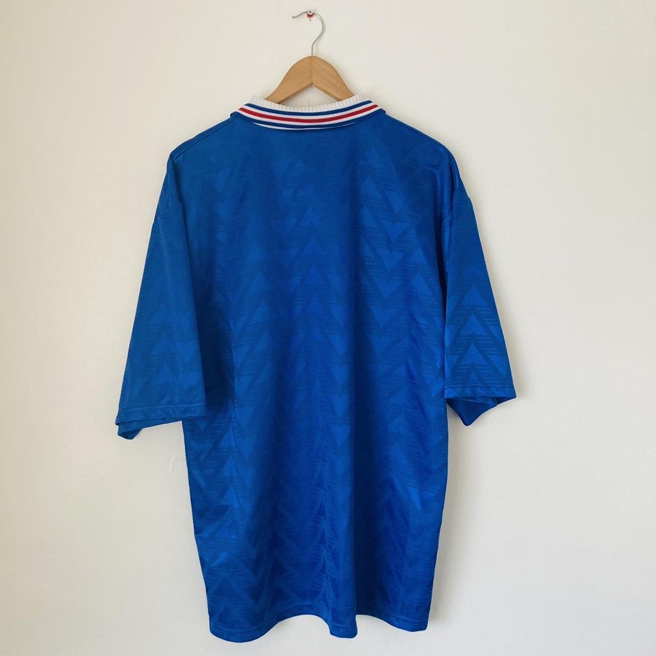 Stranraer 1997/1999 Blue Away Football Shirt (XL)