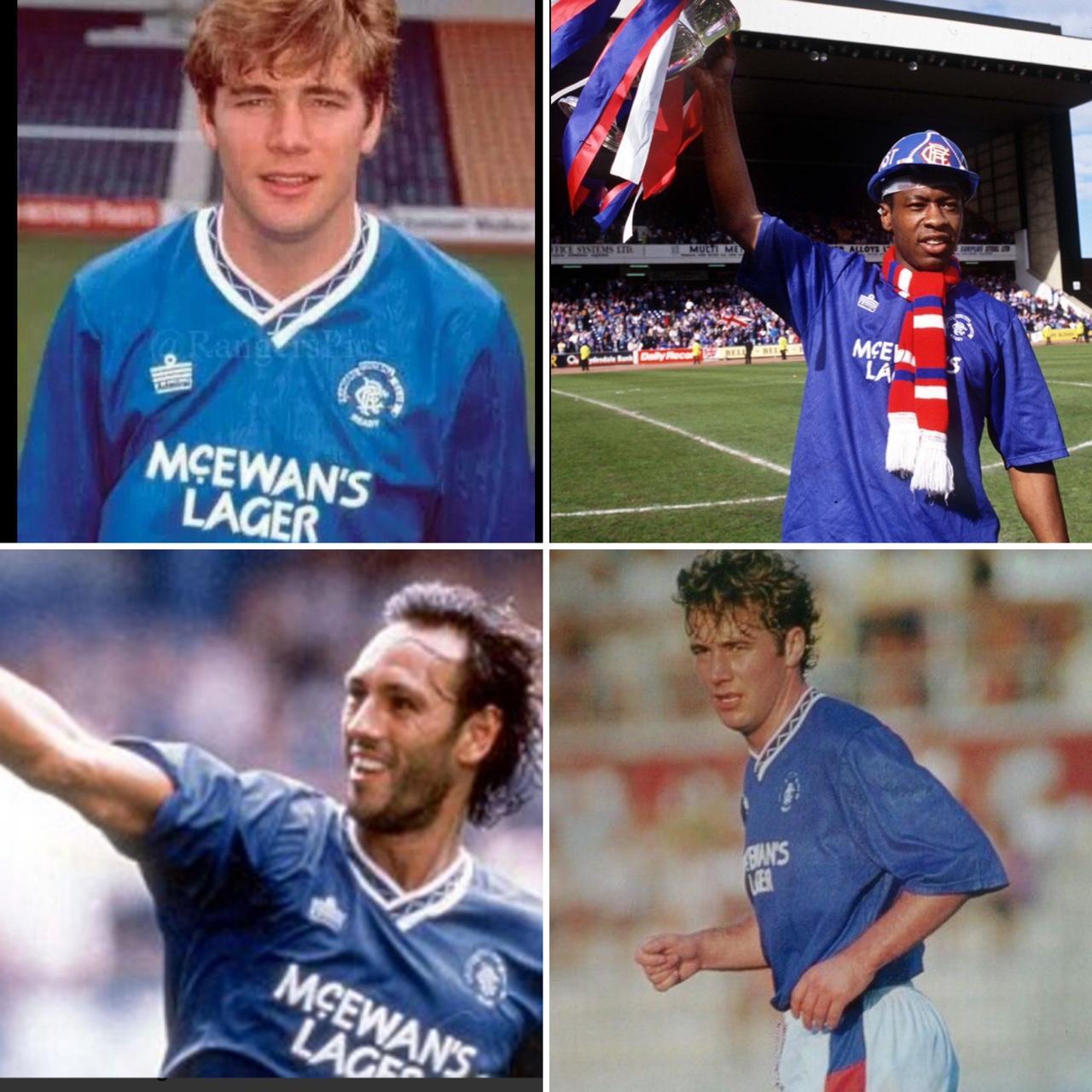 Rangers 1990/1992 Blue Home Football Shirt (L)