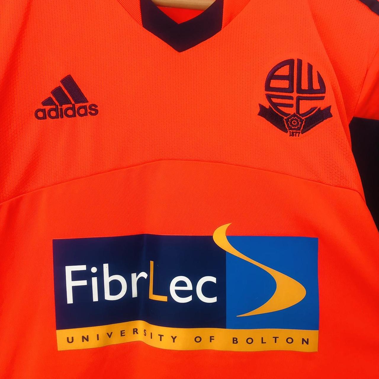 Bolton Wanderers 2013/2014 Red Away Football Shirt (M)