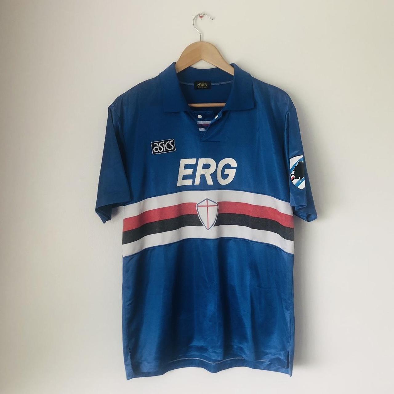 Sampdoria 1992/1994 Blue Home Football Shirt (M)