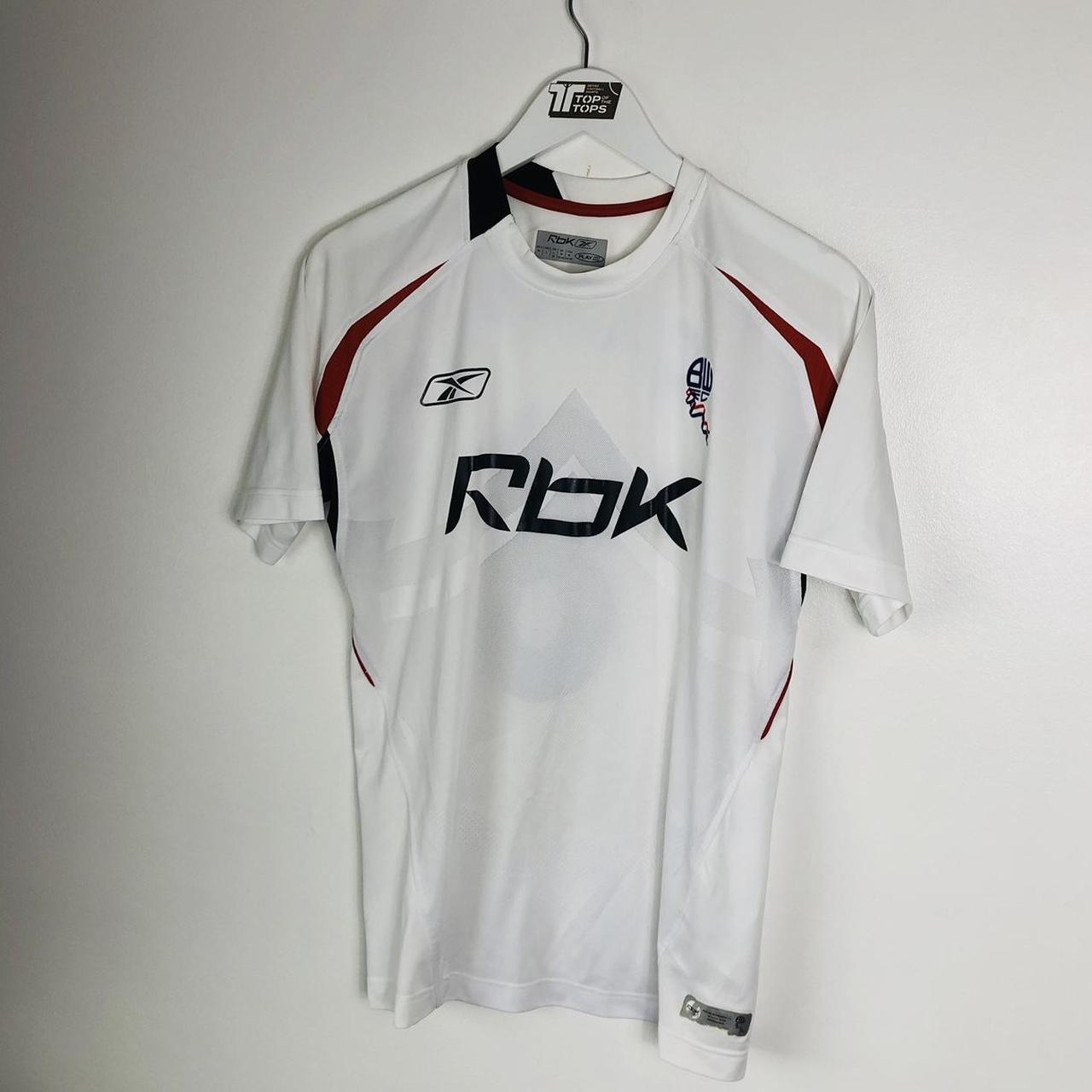 Bolton Wanderers 2007/2008 White Home Football Shirt (M)