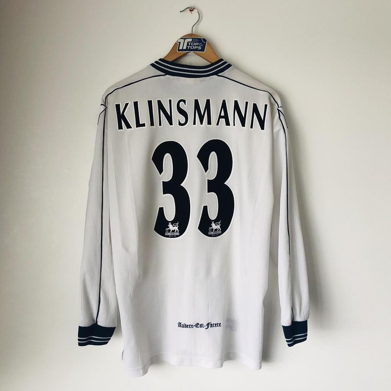 Tottenham Hotspur 1997/1998 White Home Football Shirt (L)