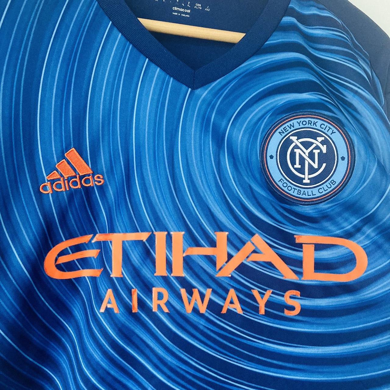 New York City 2016/2017 Blue Away Football Shirt (XL)