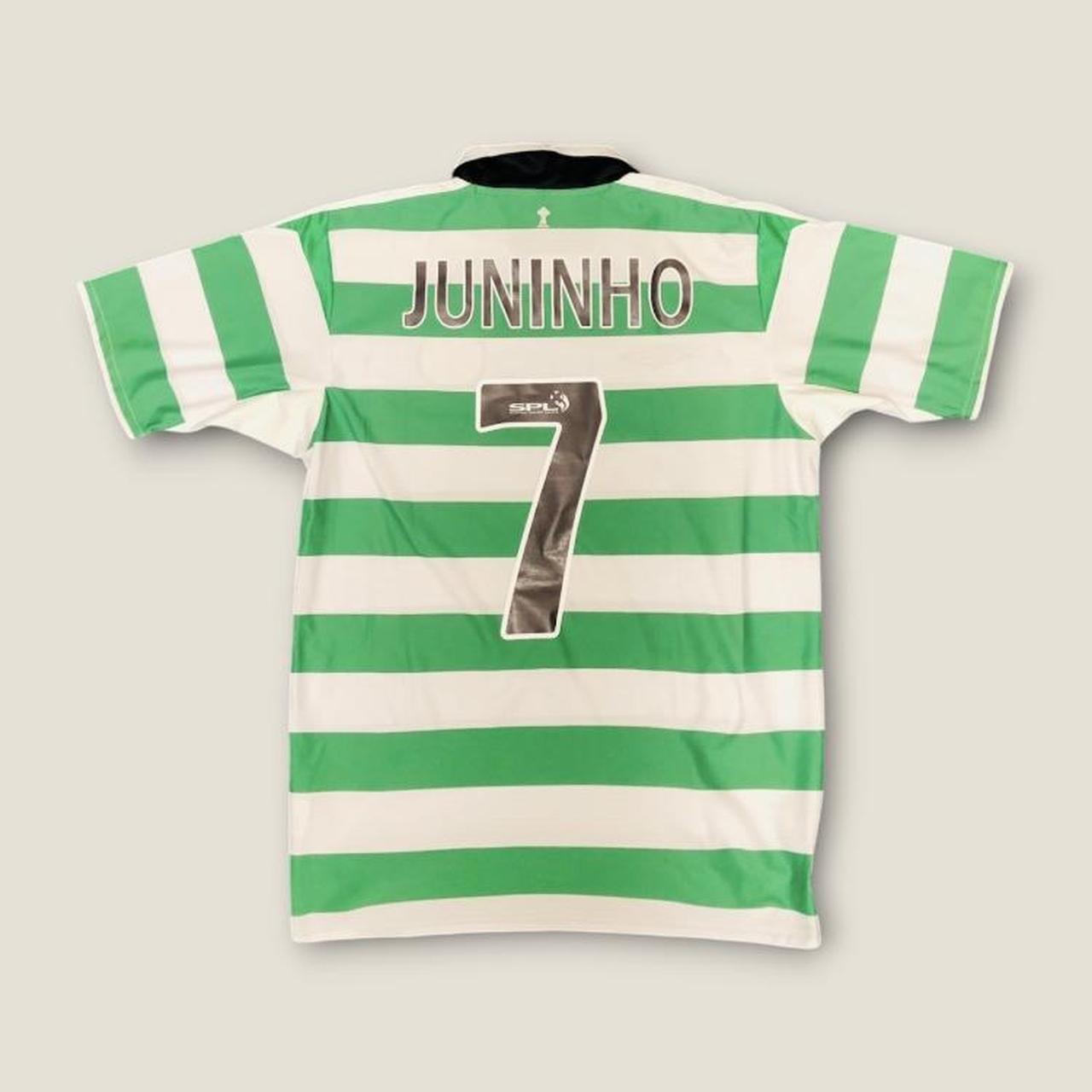 Celtic 2004/2005 Green & White Football Shirt (L)