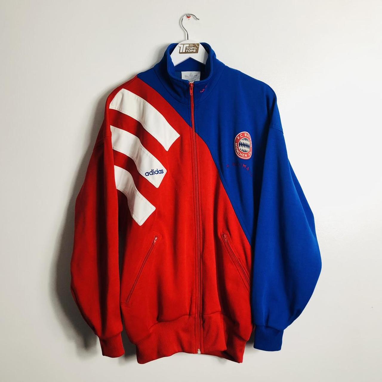 Bayern Munich 19931995 Red & Blue Training Jacket (L)