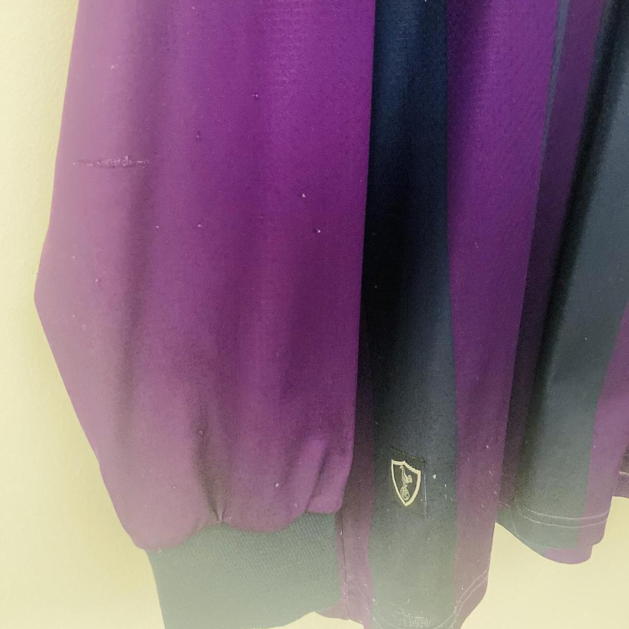 Tottenham Hotspur 1995/1997 Purple & Navy Away Football Shirt (L)