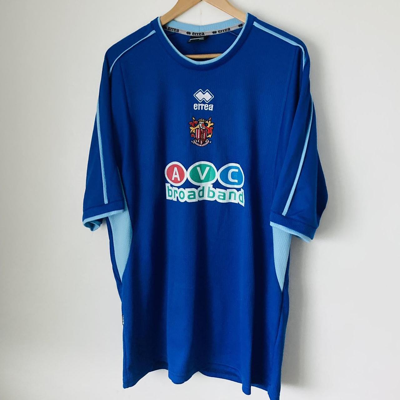 Stevenage Borough 2005/2006 Blue Away Football Shirt (XXXL)