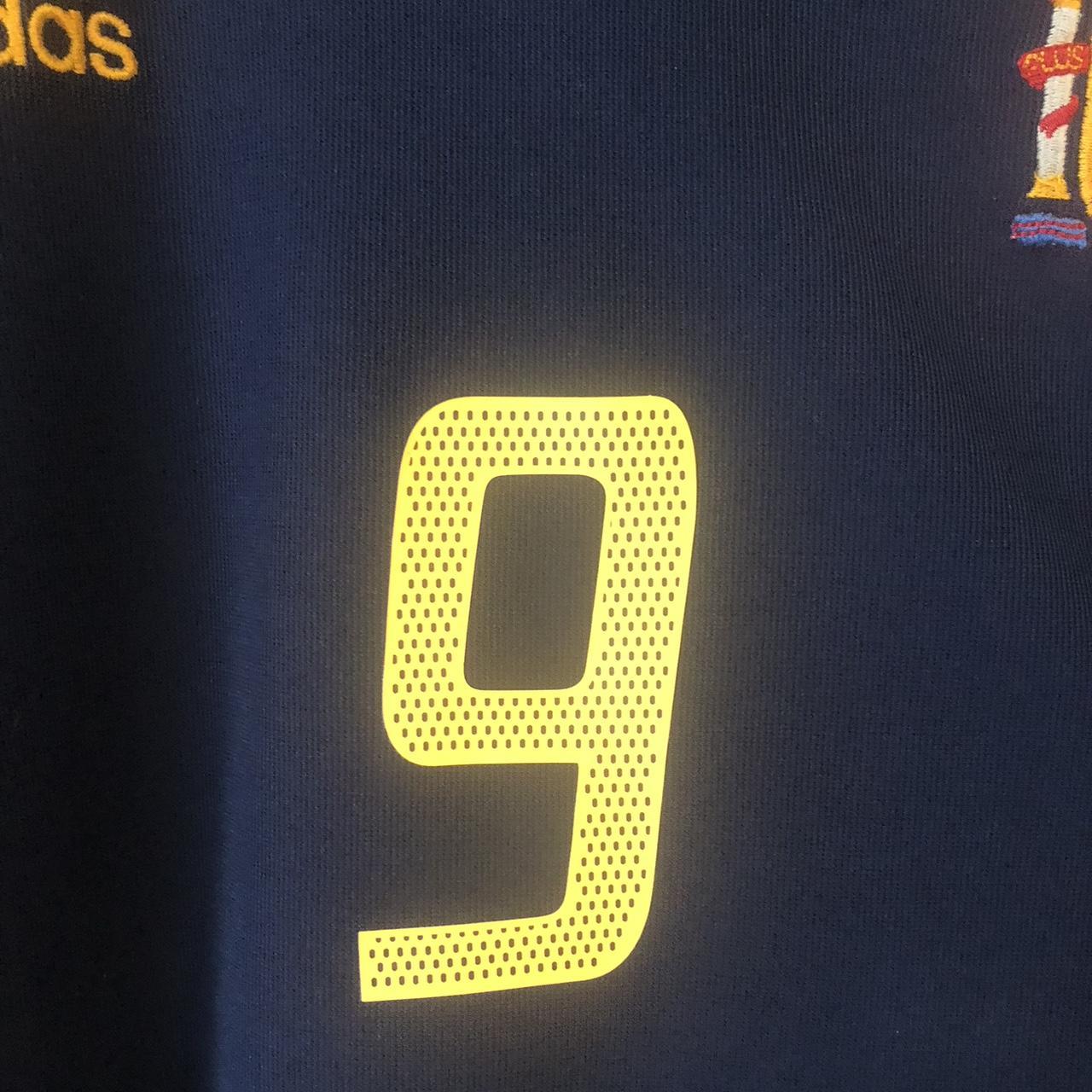 Spain 2002 Navy Third Football Shirt (M)