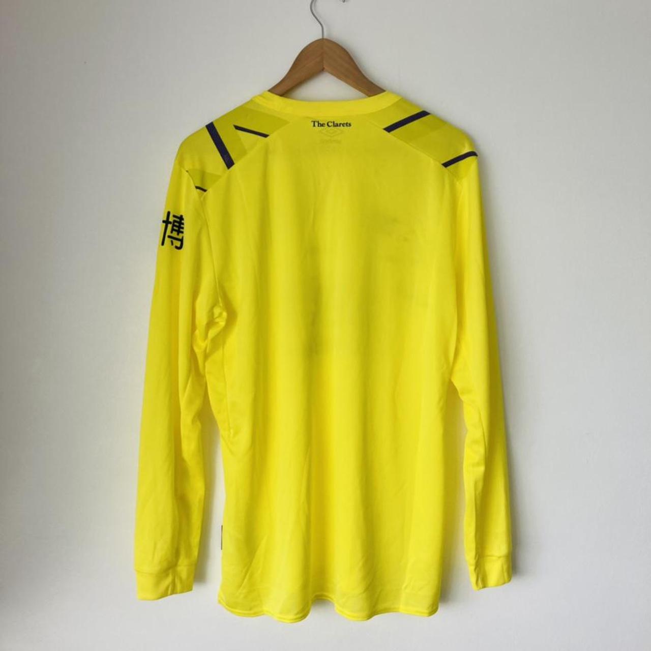 Burnley 2019/2020 Yellow Goalkeeper Football Shirt (L)