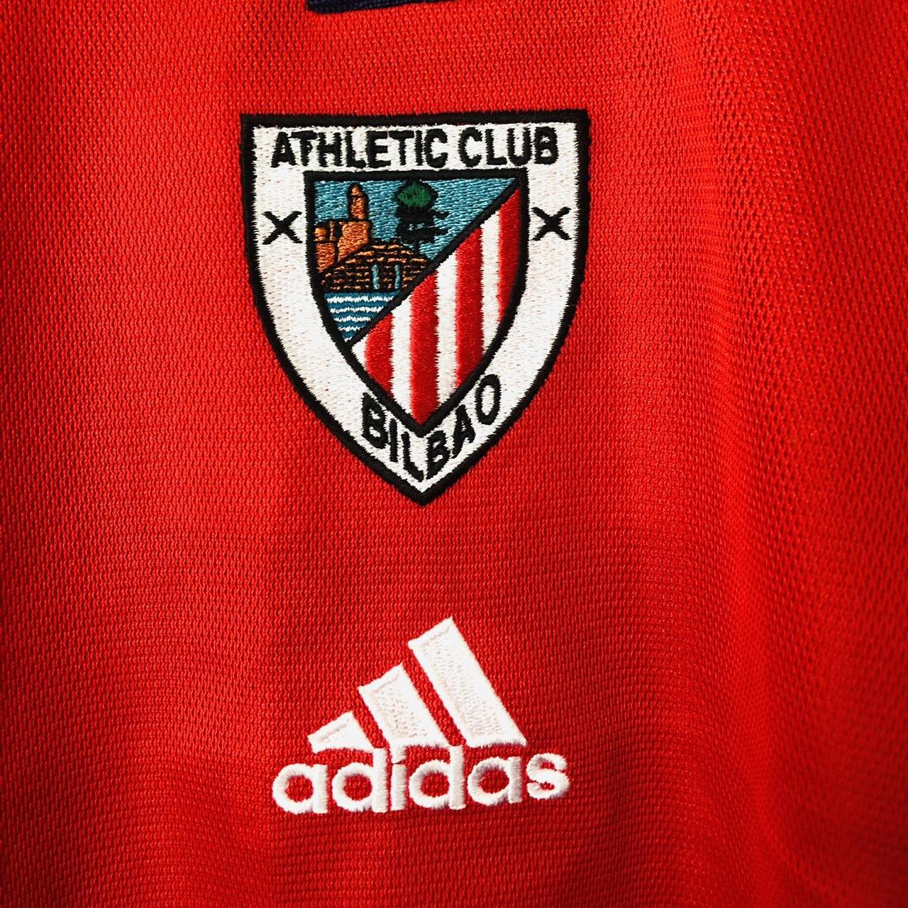 Athletico Bilbao 2000/2001 Red Football Shirt (L)