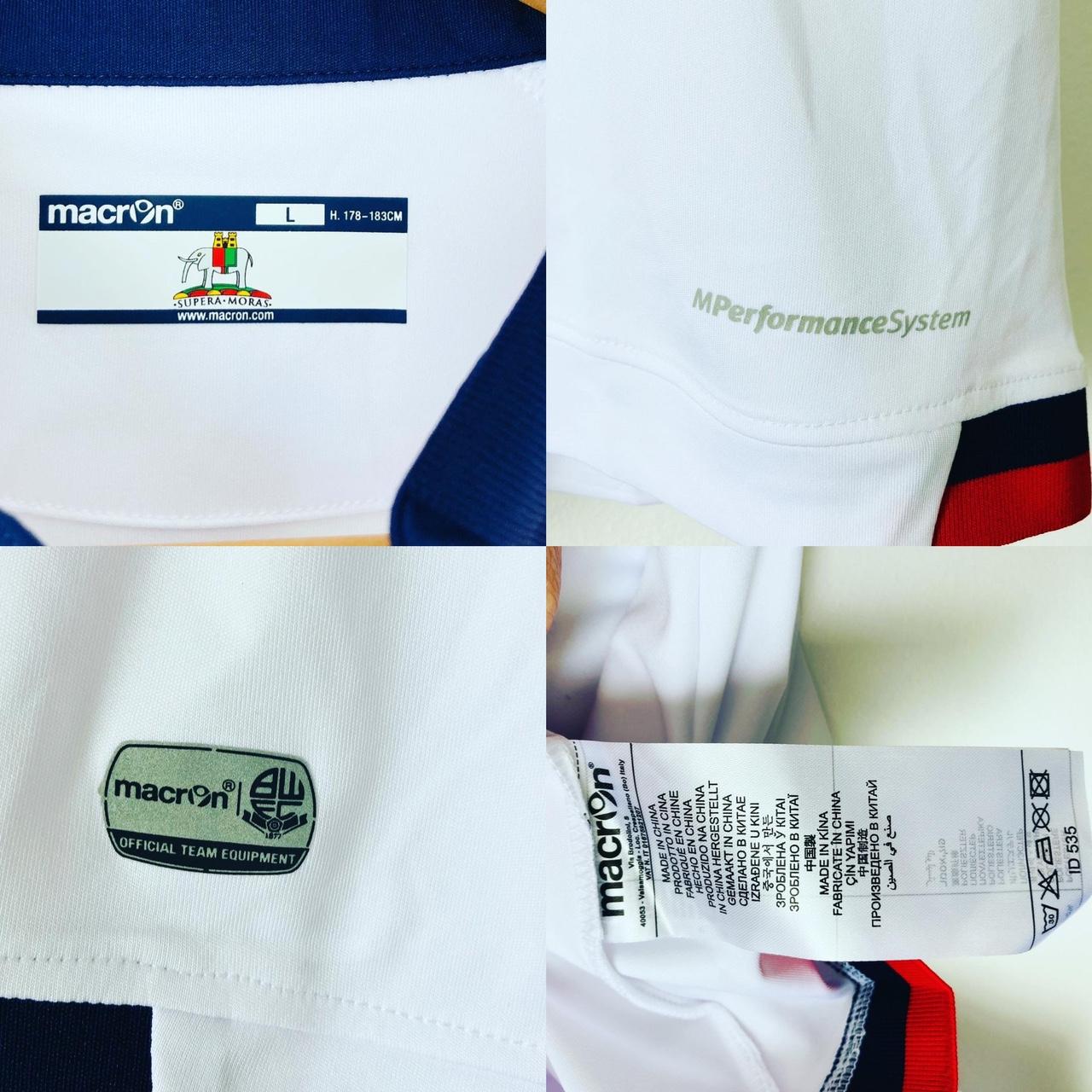 Bolton Wanderers 2016/2017 Home White Football Shirt (L)