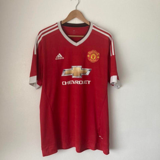 Manchester United 2013/2014 Red Home Football Shirt (XL)