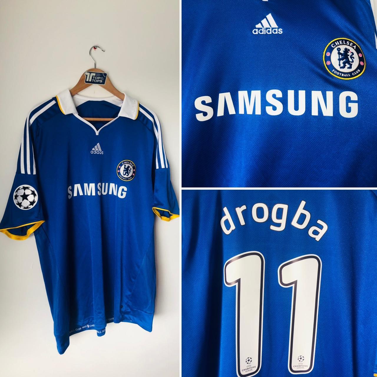 Chelsea 2008/2009 Blue Football Shirt (XXL)