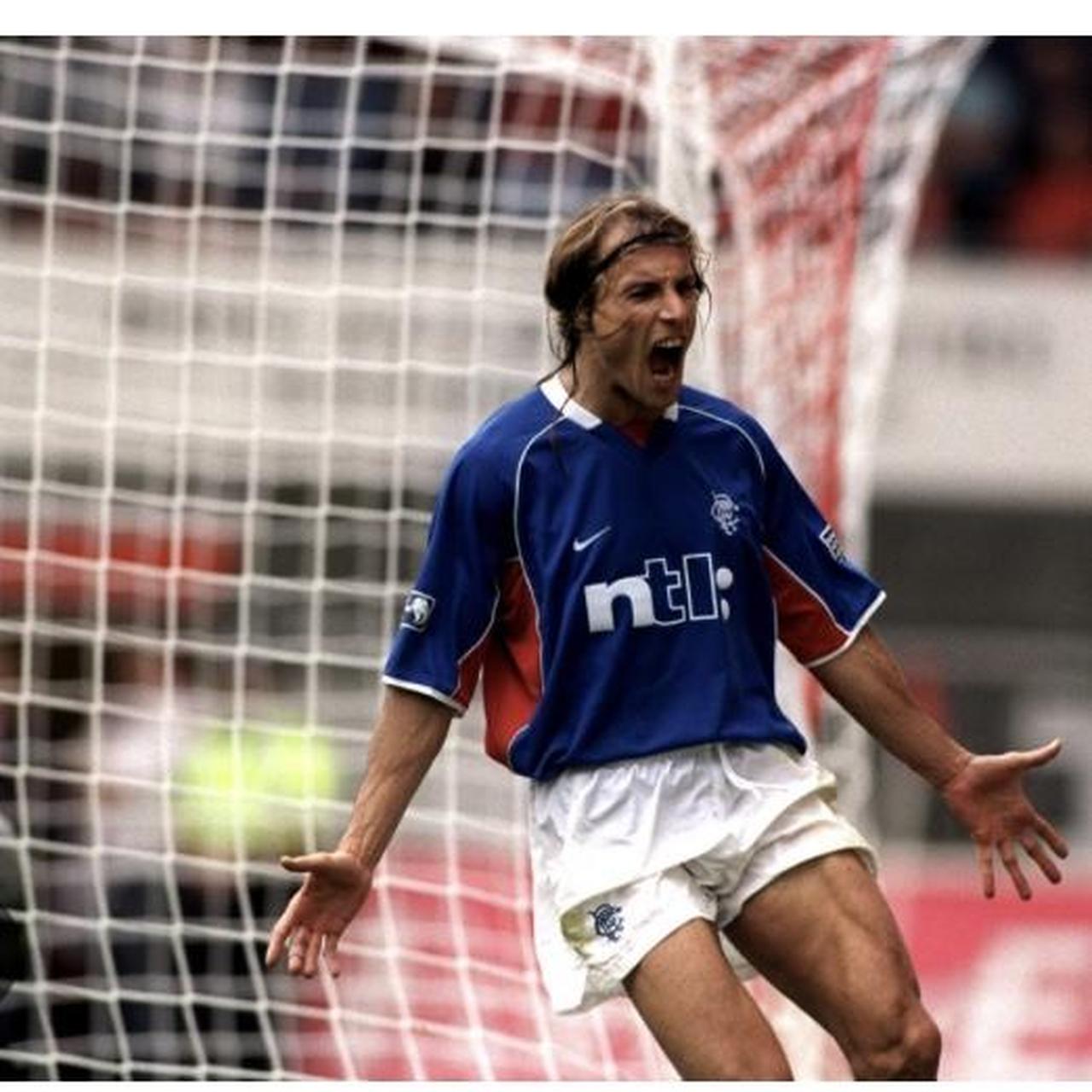 Rangers 2001/2002 Blue Home Football Shirt (S)