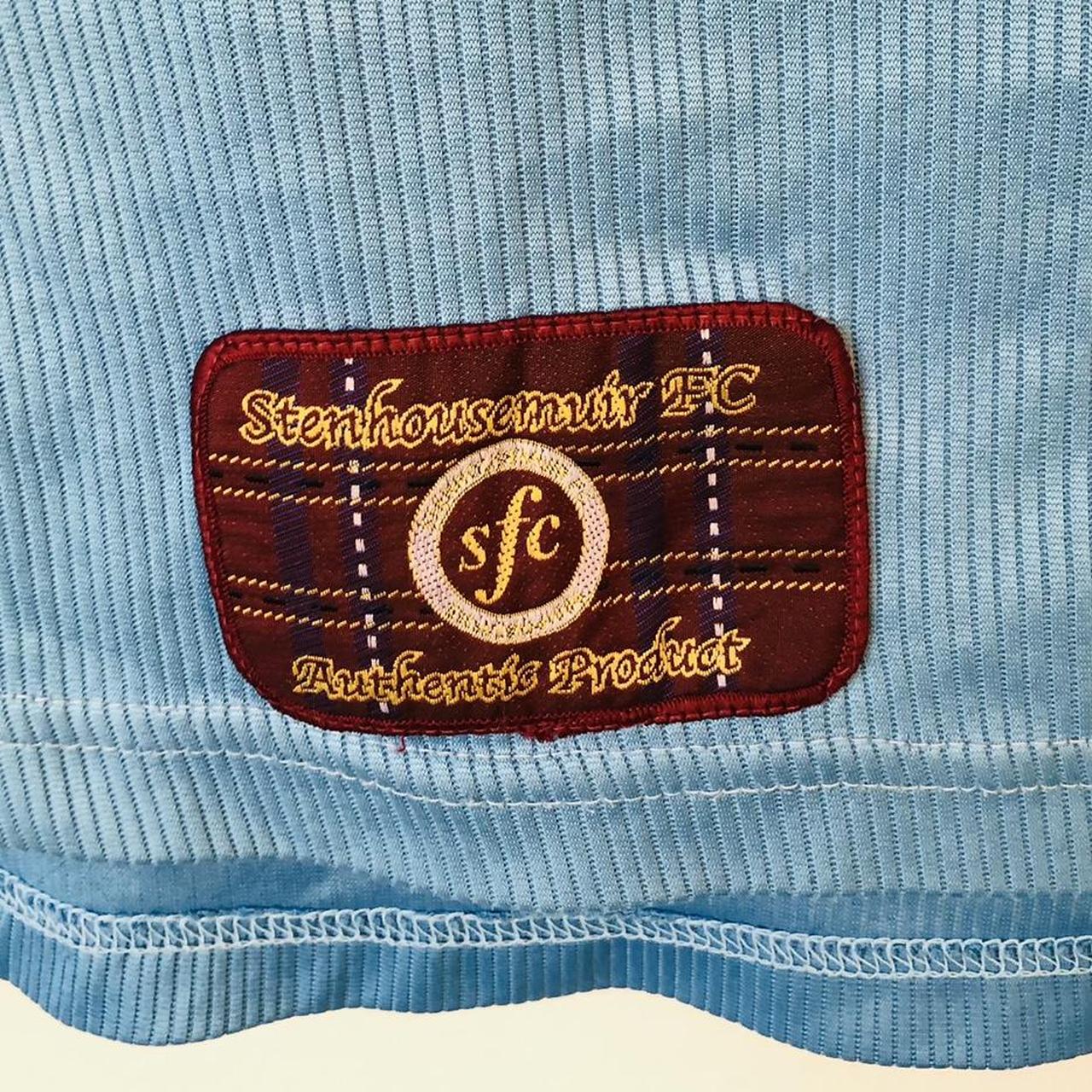 Stenhousemuir 2003/2004 Blue Away Football Shirt (XXL)