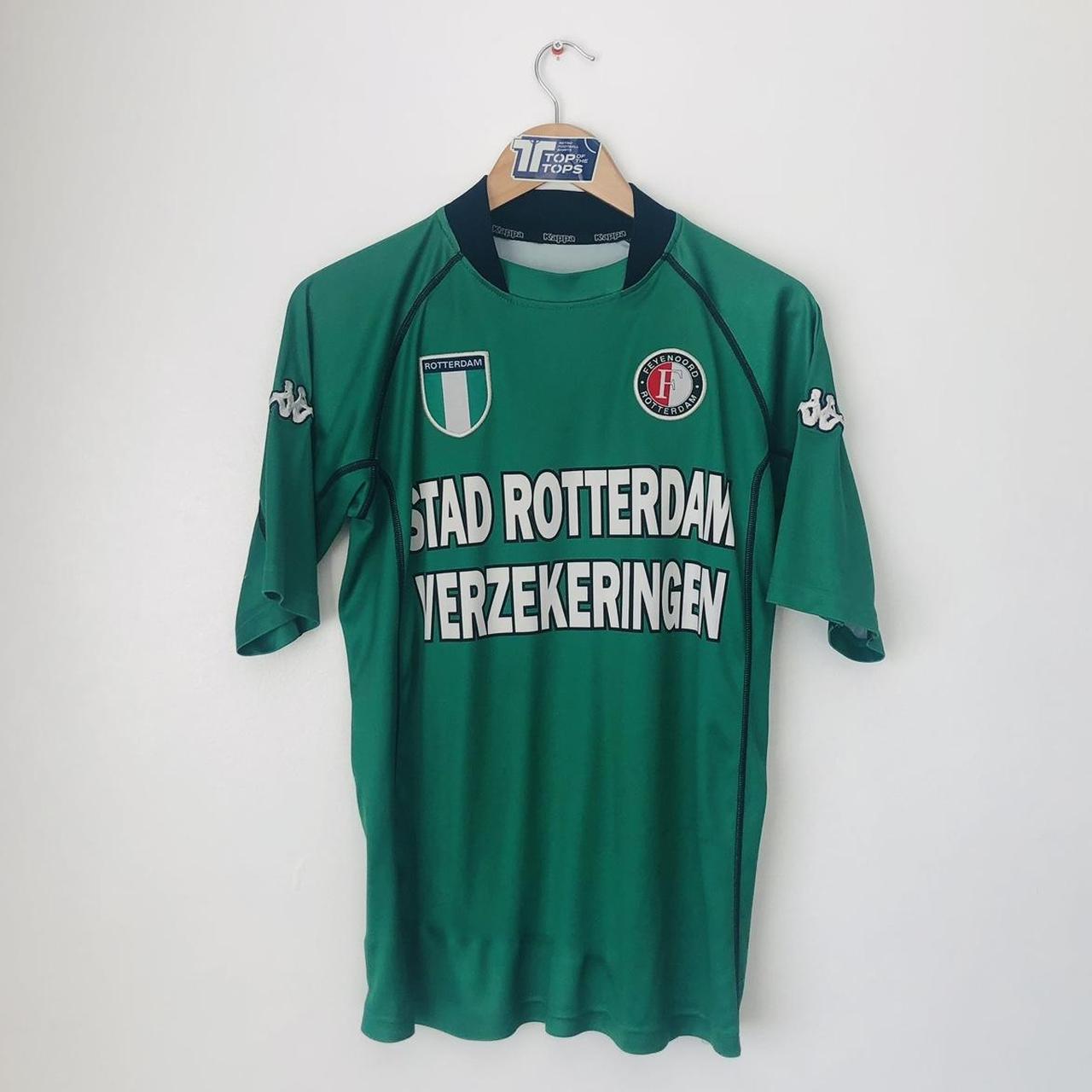 Feyenoord 2002/2003 Green Football Shirt (S)