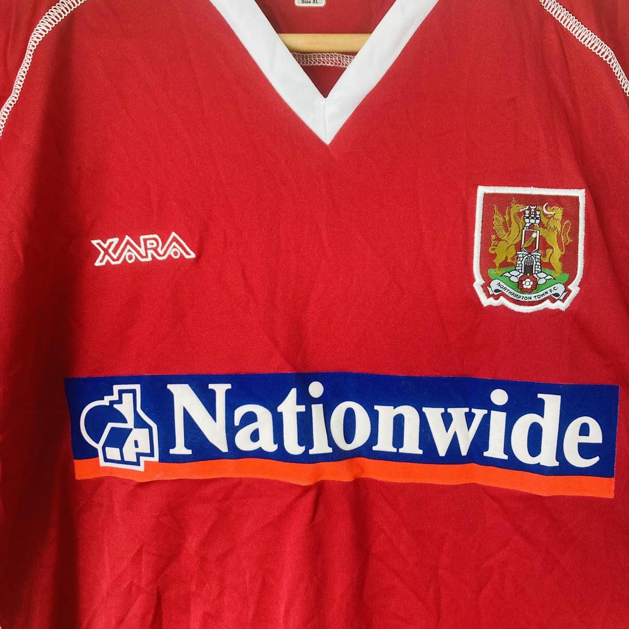 Northampton Town 2003/2005 Red Home Football Shirt (XL)