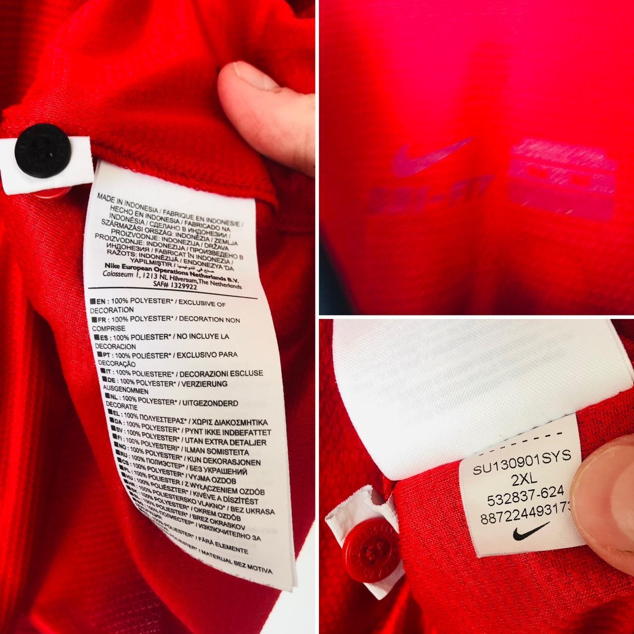 Manchester United 2013/2014 Red Home Football Shirt (XXL)