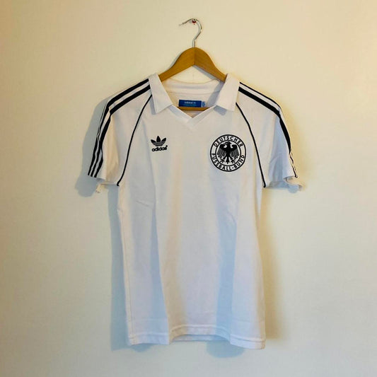 Germany 1981/1982 White Home Football Shirt (XS)