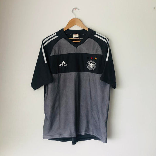 Germany 2002/2003 Grey Away Football Shirt (L)