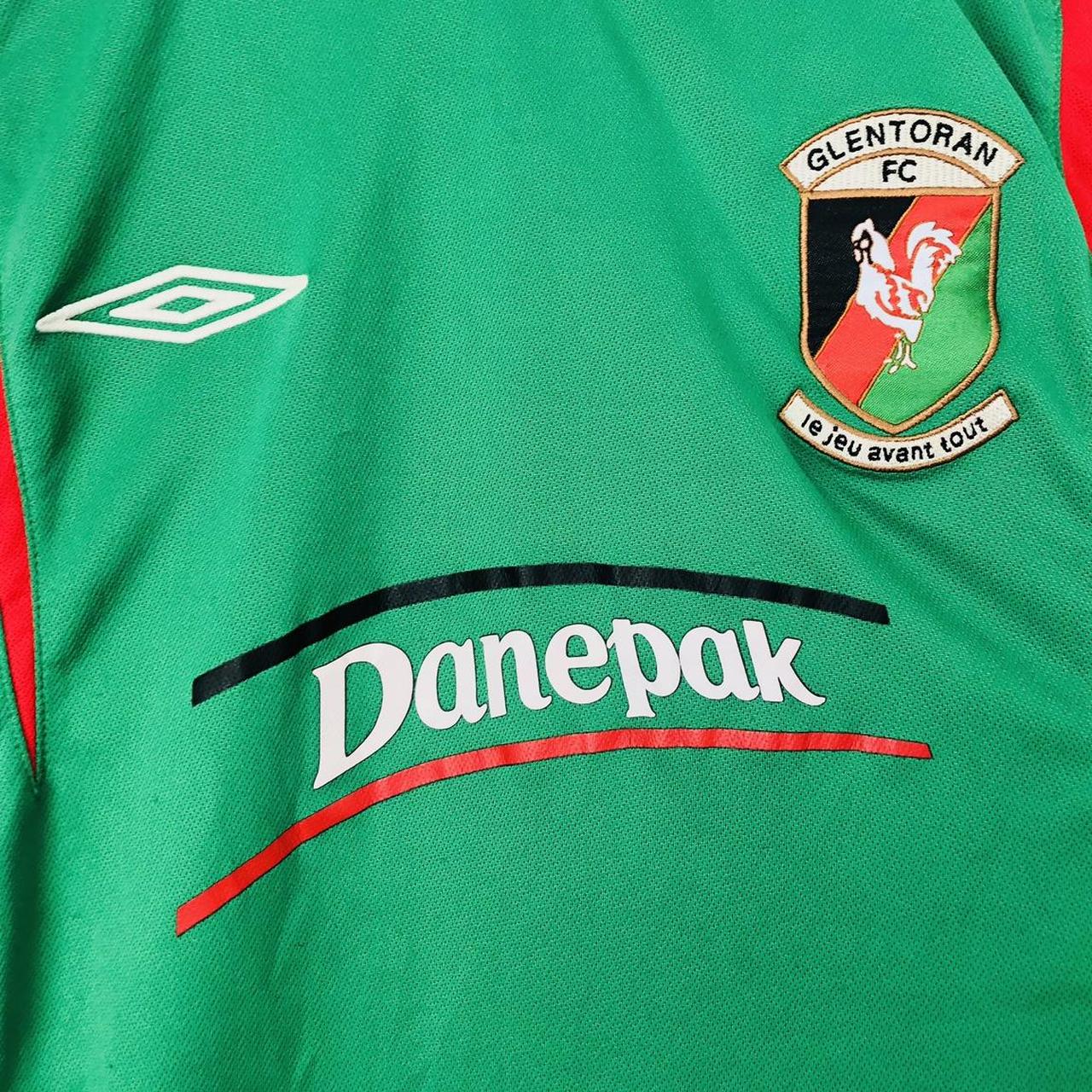 Glentoran 2006/2007 Green Football Shirt (S)