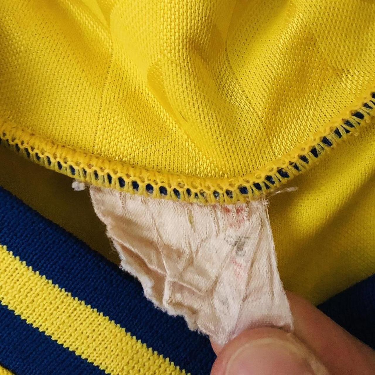 Hellas Verona 1987/1988 Yellow Away Football Shirt (M)