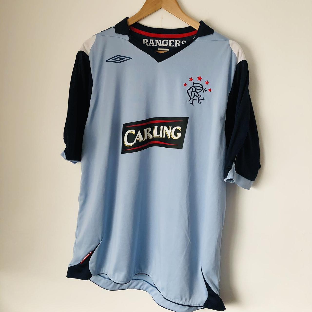 Rangers 2006/2007 Blue Third Football Shirt (XL)