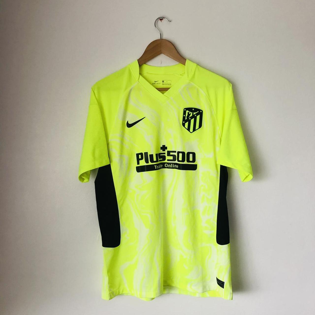 Atletico Madrid 2020/2021 Neon Third Football Shirt (L)