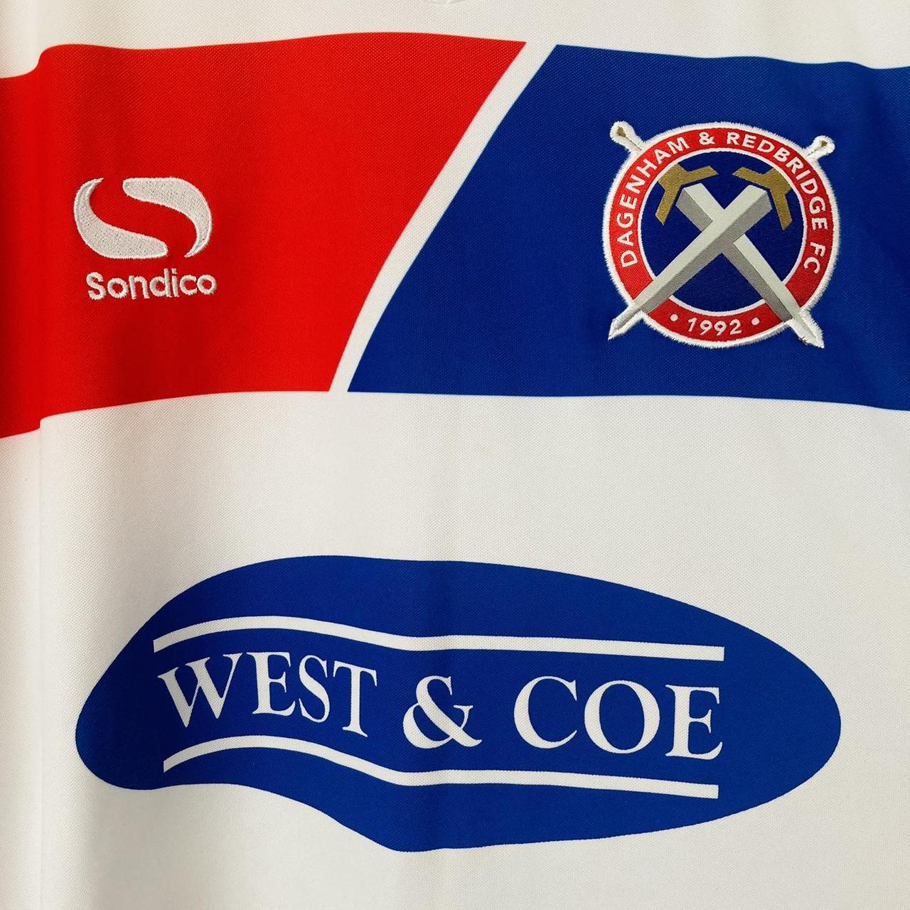 Dagenham and Redbridge 2016/2018 White Away Football Shirt (XXL)