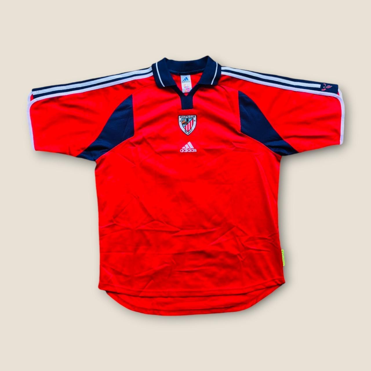 Athletico Bilbao 2000/2001 Red Football Shirt (L)